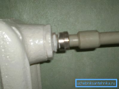 Polypropylene in the heating system. Polypropylene in the heating system.