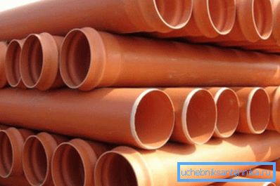 PVC products for the sewer network PVC products for the sewer network
