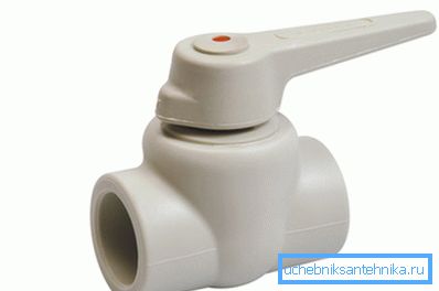 Full bore plastic taps for water