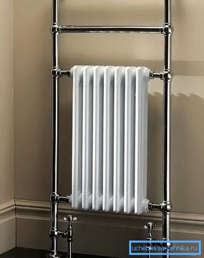 Heated towel rail