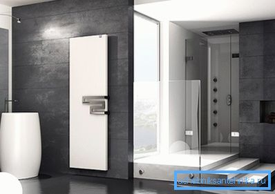 Heated towel rail panel