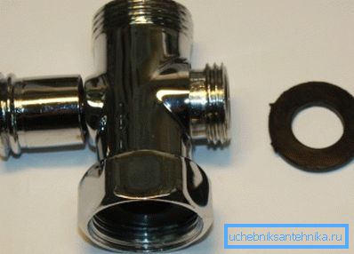 Change the gasket and spring on the diverter. Change the gasket and spring on the diverter.