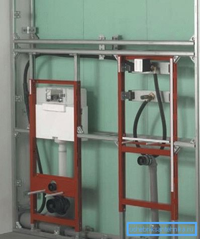 After installation of the installation hang a toilet - a matter of several minutes After installation of the installation hang a toilet - a matter of several minutes