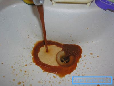 After flushing the water must be drained! After flushing the water must be drained!
