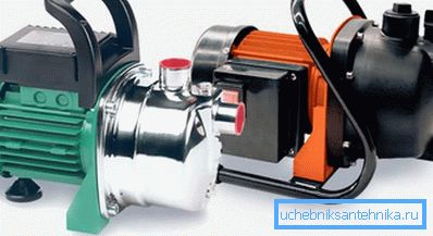 Surface pumps. Surface pumps in the photo.