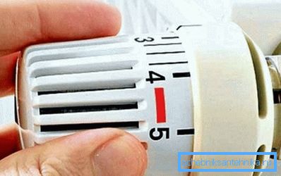 Turn the valve to set the desired temperature