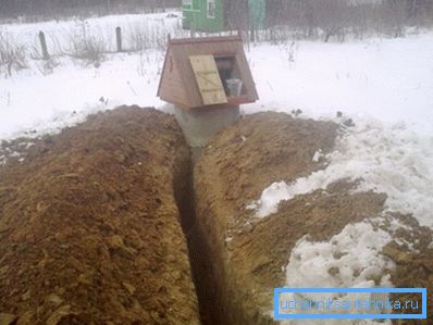 Properly dug trench is important Properly dug trench is important