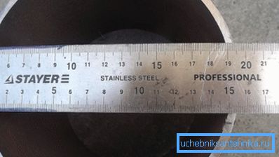 Approximate diameter measurement Approximate diameter measurement
