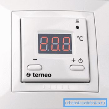 The device with digital display and transistor power management. The device with digital display and transistor power management.