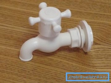 Attaching a plastic tap is very easy and simple Attaching a plastic tap is very easy and simple