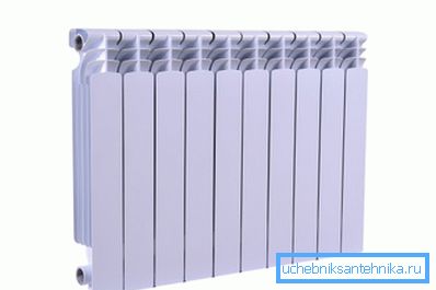 Aluminum radiator example Aluminum radiator example