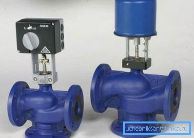 Example of electric flange crane Example of electric flange crane