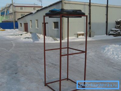 An example of a finished frame with tank An example of a finished frame with tank