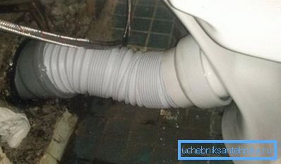 Example connection using corrugations Example connection using corrugations