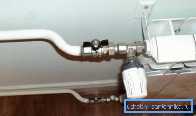 An example of the correct installation of the regulator An example of the correct installation of the regulator