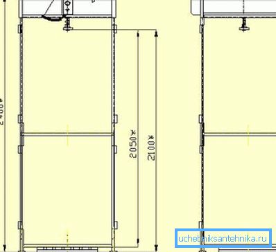 An example of a simple project shower An example of a simple project shower