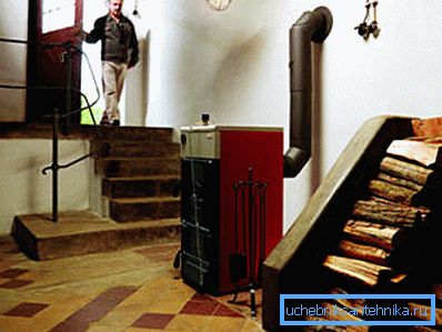 An example of a device that is installed inside the house An example of a device that is installed inside the house