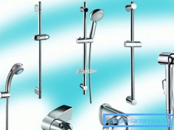 Examples of essential appliances in the shower
