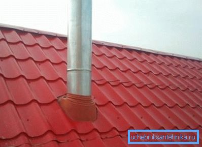Adjacent to the metal tile Adjacent to the metal tile
