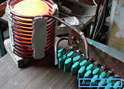 The principle of operation of the induction boiler The principle of operation of the induction boiler