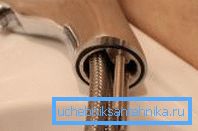 The principle of the location of the hoses