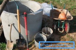 Habitual equipment for digging wells. Habitual equipment for digging wells.