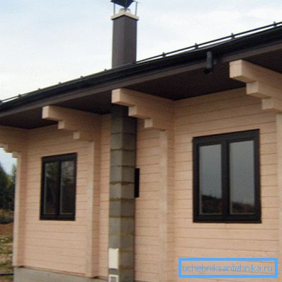 Designing chimneys made of ceramic outside Designing chimneys made of ceramic outside