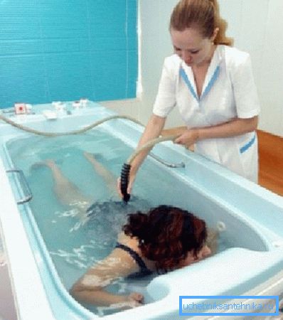 Professional hydromassage. Professional hydromassage.