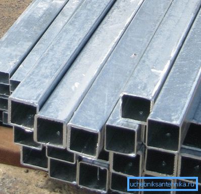 Profile pipes Profile pipes