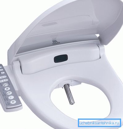 Programmable seat option bidet. Programmable seat option bidet.