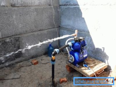 Well pumping Well pumping