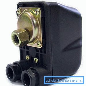 Simplest water pressure switch Simplest water pressure switch