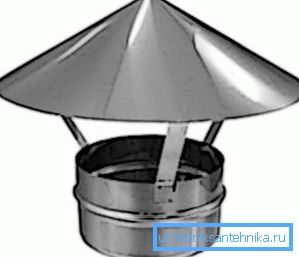 The simplest cap on the asbestos pipe The simplest cap on the asbestos pipe