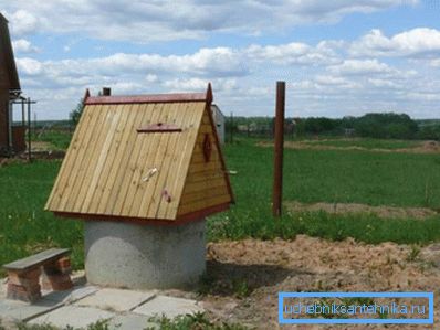 The simplest option on reinforced concrete rings. The simplest option on reinforced concrete rings.