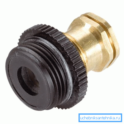 Simple drain valve Simple drain valve