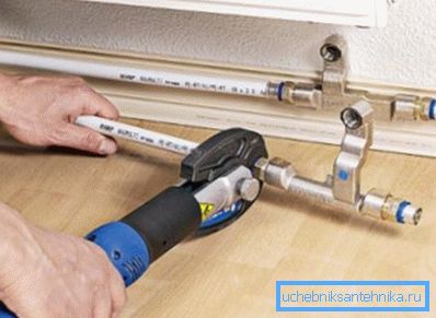 Simple and quick installation is one of the main features that distinguishes plastic heating pipes. Simple and quick installation is one of the main features that distinguishes plastic heating pipes.