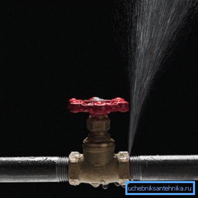 Water leakage Water leakage