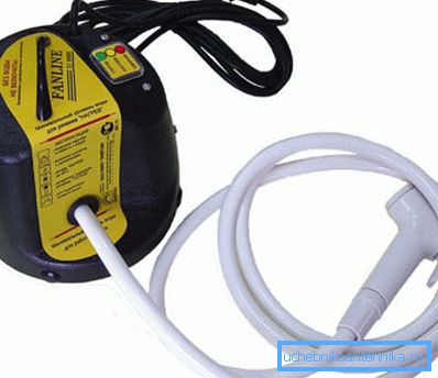 Flow-through water heating for the shower in the country Flow-through water heating for the shower in the country