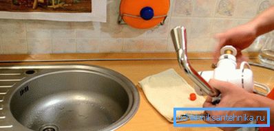 The installation process of such products is practically no different from the installation of an ordinary mixer, but it requires compliance with certain rules The installation process of such products is practically no different from the installation of an ordinary mixer, but it requires compliance with certain rules
