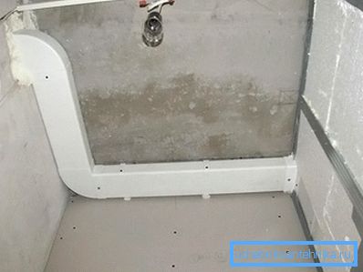 Rectangular tube is easier to hide behind a suspended ceiling.