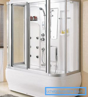 Rectangular shower box. Rectangular shower box.
