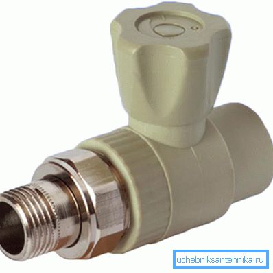 Straight radiator tap 3 4 made of polypropylene is a very popular option, as its price is low and the quality is good Straight radiator tap 3 4 made of polypropylene is a very popular option, as its price is low and the quality is good