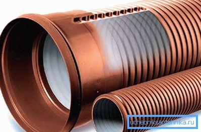 PVC for sewage. PVC for sewage.