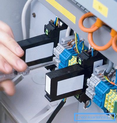 Work with electrical appliances requires compliance with instructions. Work with electrical appliances requires compliance with instructions.