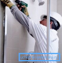 The work requires careful measurements to avoid misalignment.