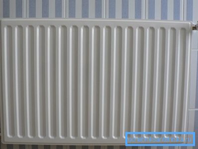 The radiator heating the room due to the coolant fed into it The radiator heating the room due to the coolant fed into it