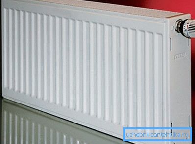 Radiator with integrated balancing regulator