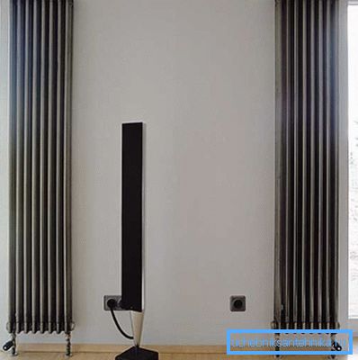 Radiators made of steel can be an element of the interior. Radiators made of steel can be an element of the interior.