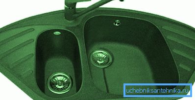 Sink made of artificial stone Sink made of artificial stone