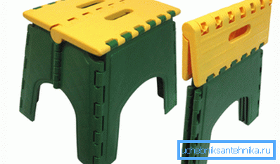 Plastic folding stool Plastic folding stool
